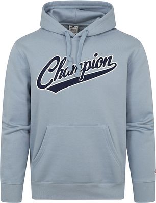 Champion sweater baby blue zip best sale