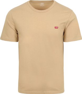 Tシャツ・カットソー LEVI'S Men T-shirt Beige 56605 261 Levi's T-Shirt Original Beige 56605-0261 order online | Suitable