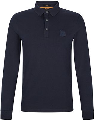 Hugo Boss LS Poloshirt Passerby Navy 50472681 404 order onli