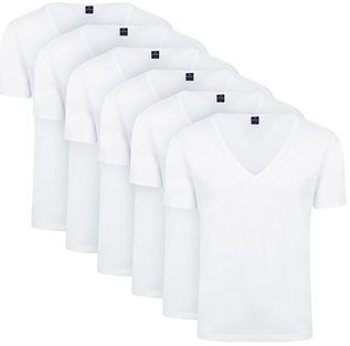 Deep V-neck T-shirts - Suitable Men's Clothing