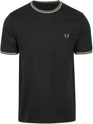 Tシャツ・カットソー FRED PERRY Men T-shirt Acid Green M1588 U70 FRED PERRY: T-shirt men - Acid Green | Fred Perry t-shirt