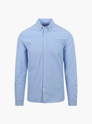 ConnaissancesCotton Apparel Shirt Melange Light Blue