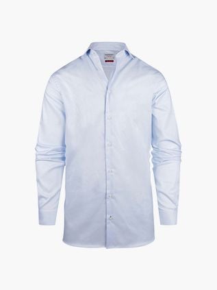 Steppin' Out Shirt Twill Extra Long Sleeves Light Blue