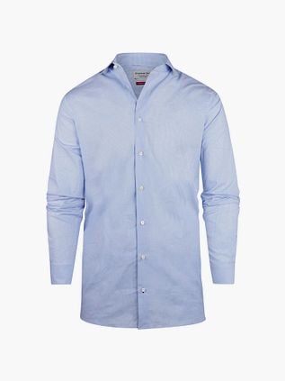 Steppin' Out Shirt Extra Long Sleeves Checks Blue