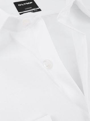 Olymp Luxor Extra Long Sleeve Shirt Modern Fit White