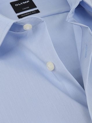 Olymp Luxor Modern Fit Extra Long Sleeve Shirt Blue