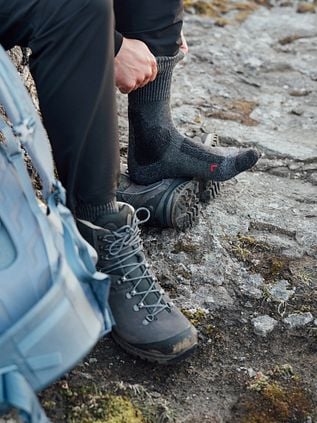 Falke Chaussettes de Randonnée TK1 Adventure Mélangé Laine 6120