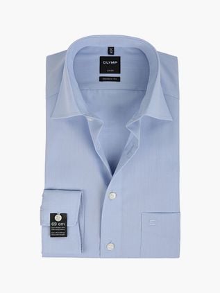 Olymp Luxor Modern Fit Extra Long Sleeve Shirt Blue