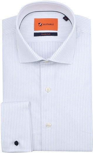 Double- French Cuff Shirts - Suitable Men's Clothing