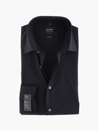 OLYMP Chemise Level Five Manches Extra Longues Coupe Cintrée Noi