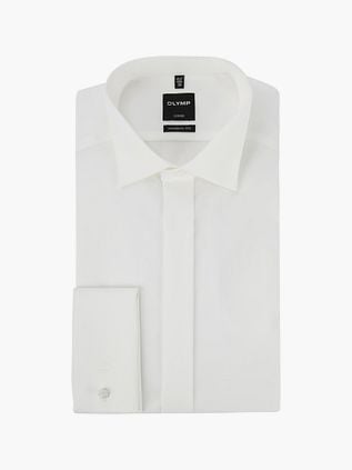 OLYMP Luxor Tuxedo Shirt Extra Long Sleeve Ecru