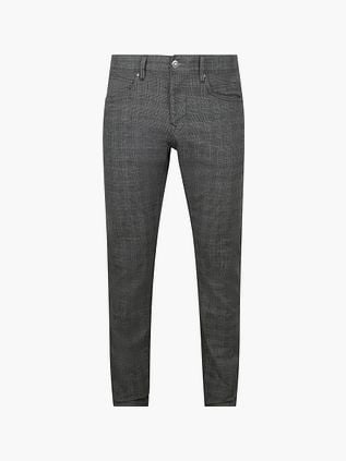 Vanguard Pantalon V850 Rider Five Pocket Gris A Carreaux