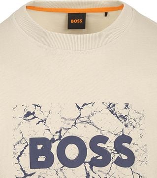 BOSS T-shirt Logo Beige order online | 50539186-271