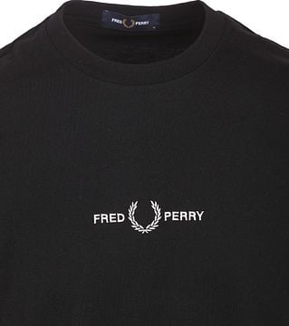 Tシャツ・カットソー FRED PERRY T-SHIRT WITH EMBROIDERED LOGO (FP M4580 54 248) Fred Perry T-Shirt M4580 Black M4580-102 order online | Suitable
