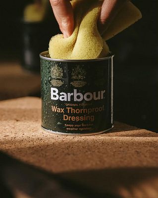 Barbour wax can online