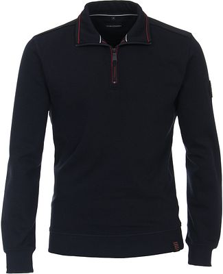 Black half sweater online best sale