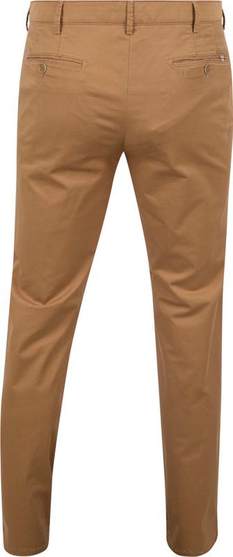 Meyer Cotton Four Seasons Camel Pants - Chino Regular Fit