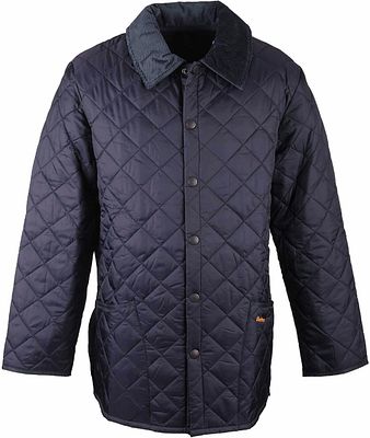 Barbour Liddesdale Jacket Navy MQU0001 NY91