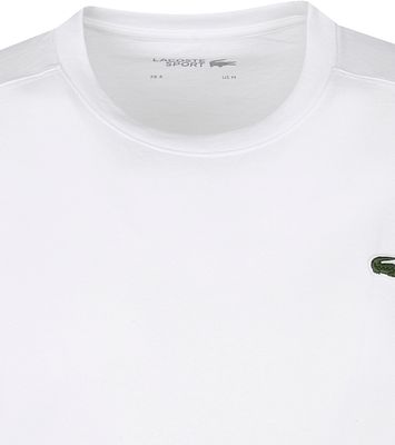 Tee shirt blanc lacoste online