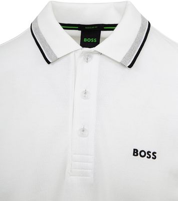 BOSS Paddy Polo White 50469055 100 order online Suitable