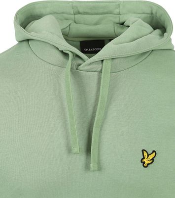 Lyle and scott green hoodie best sale