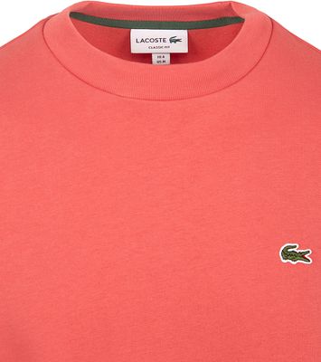 Lacoste Sweater Red order online SH9608 ZV9 Suitable Portugal