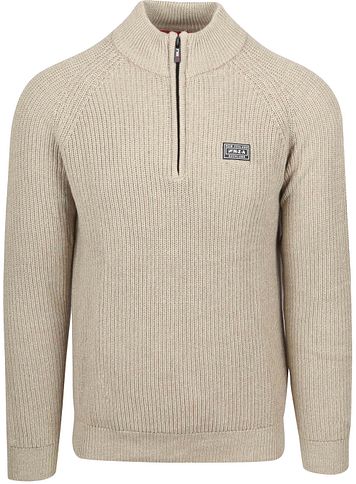 NZA Half Zip Pullover Drake Ecru