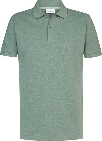 Profuomo Piqué Polo Shirt Green