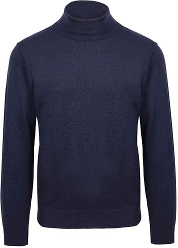 Suitable Ecotec Rollkragenpullover Navy