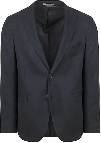 Suitable Classic Blazer Wool Blend Navy