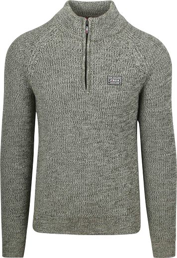 NZA Half Zip Sweater Drake Green