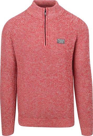 NZA Half Zip Sweater Drake Red