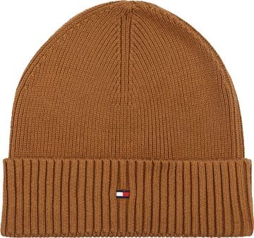 Tommy Hilfiger Knitted Beanie Brown AM0AM10337 GWJ order online Suitable