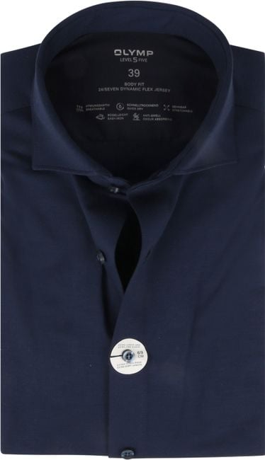 campagne tarief Uitgraving OLYMP Level Five Overhemd Sleeve 7 Donkerblauw 200229 online bestellen |  Suitable