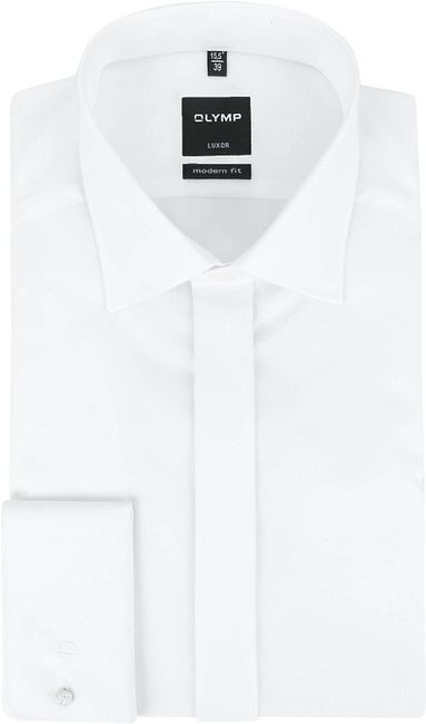 Mens white 2024 tuxedo shirt