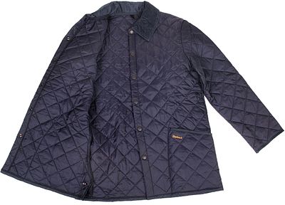 Navy hot sale barbour jacket