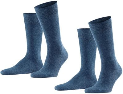 Falke Swing Socks 2-Pack Dark Blue
