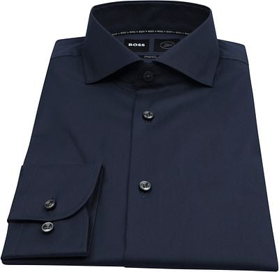 Hugo boss navy sale shirt