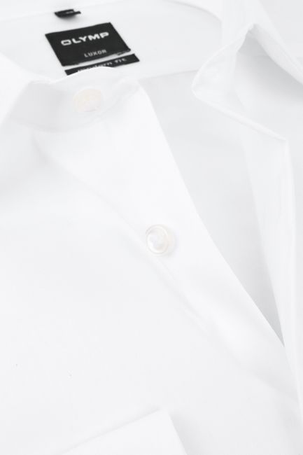 030069-00 Lange Hemd Modern Weiß Luxor OLYMP Fit Extra Ärmel