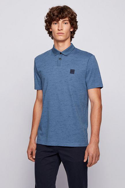 grey boss polo