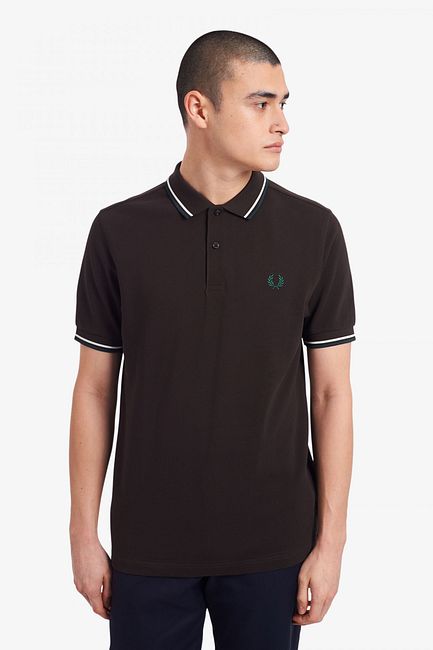 Fred Perry Polo Shirt M3600 Brown M3600-M86 order online | Suitable