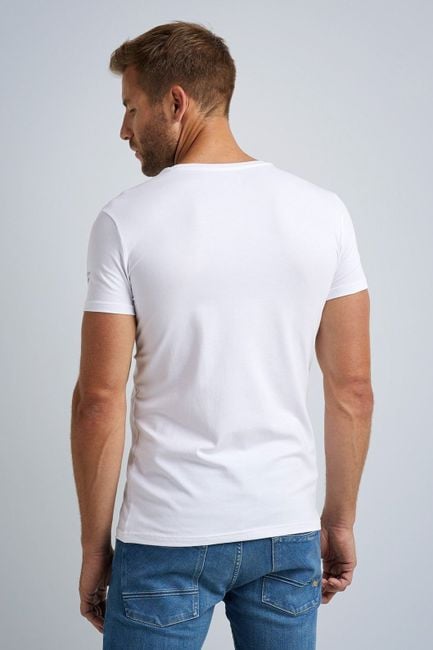 Geld rubber Surrey ga werken PME Legend Basic T-shirt 2-Pack O-Hals Wit PUW00220 online bestellen |  Suitable