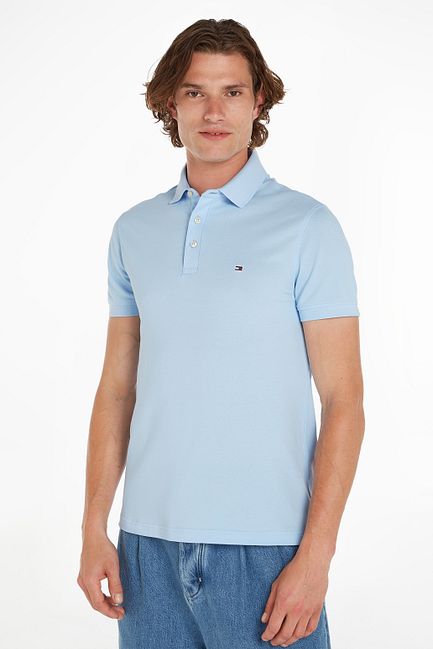 Light blue best sale tommy hilfiger polo