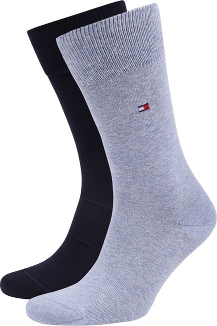 ballon Modtagelig for lidenskabelig Tommy Hilfiger Socks 2 Pair Blue 371111-119 order online | Suitable