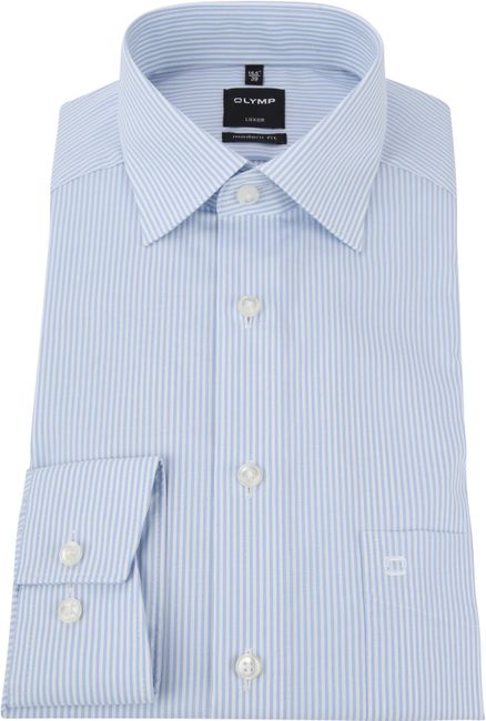 OLYMP Luxor MF Shirt Stripe Blue SL7 031469-11 order online | Suitable