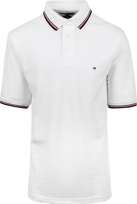 Tommy Hilfiger Big And Tall Polo Shirt White MW0MW31980YBR order online |  Suitable
