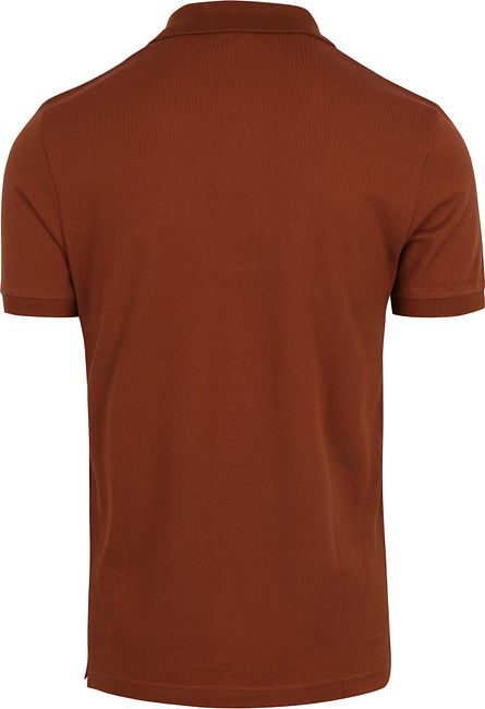 Brown polo clearance shirt