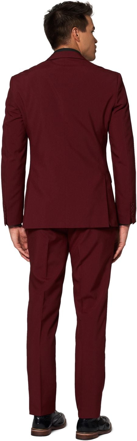 OppoSuits Blazing Burgundy Suit