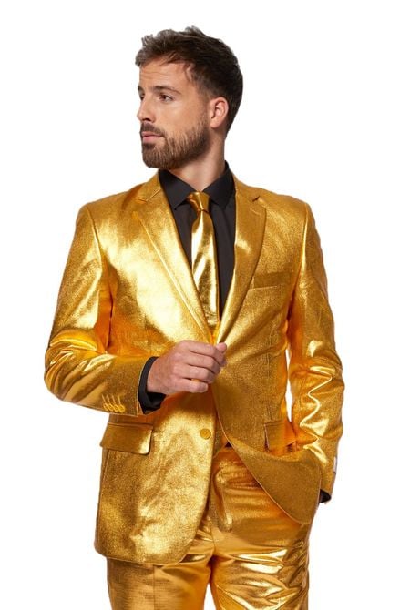 OppoSuits Groovy Gold Kostuum