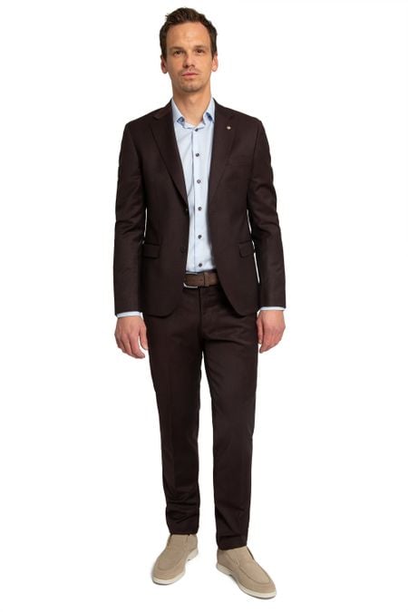 Suitable Suit Strato Wool Bordeaux